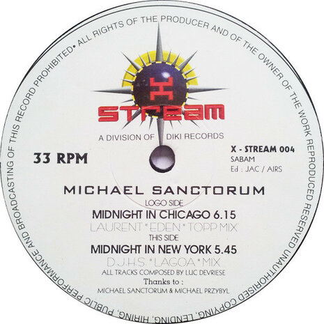 Michael Sanctorum - Midnight In New York (1994)