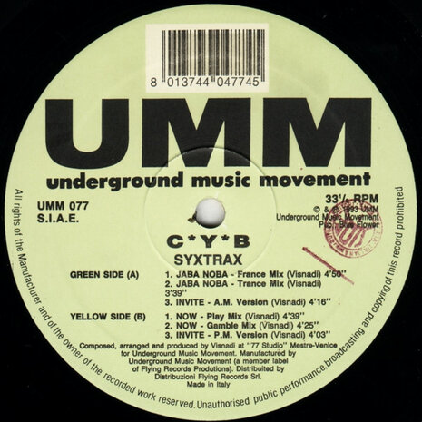 C*Y*B - Syxtrax (1993)