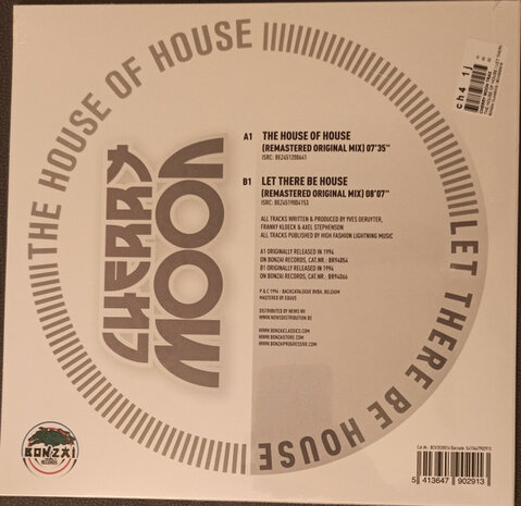 Cherry Moon Trax - The House Of House / Let There Be House (2022)