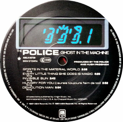 The Police - Ghost In The Machine (1981)