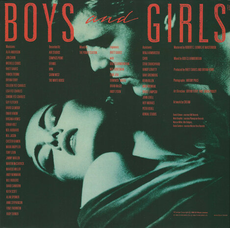 Bryan Ferry - Boys And Girls (1985)