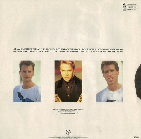 Johnny Hates Jazz - Turn Back The Clock (1988)