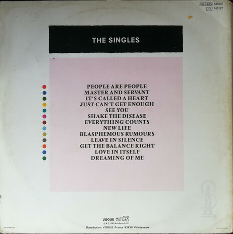 Depeche Mode - The Singles 81 - 85 (1985)