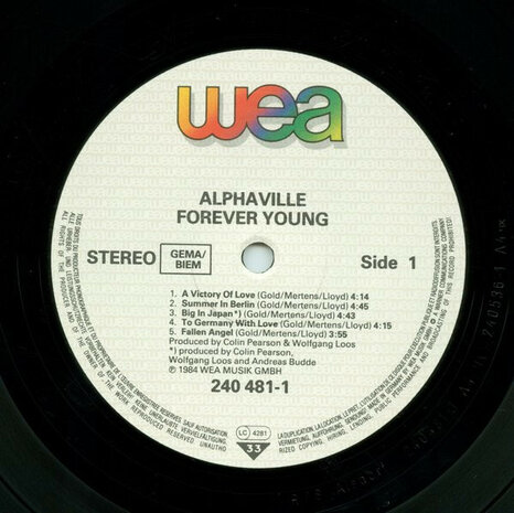 Alphaville - Forever Young (1984)