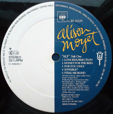 Alison Moyet - Alf (1984)