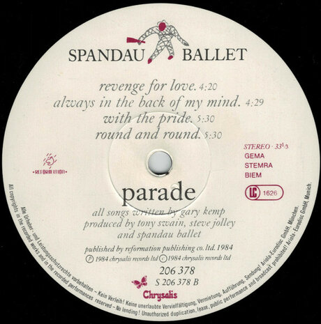 Spandau Ballet - Parade (1984)