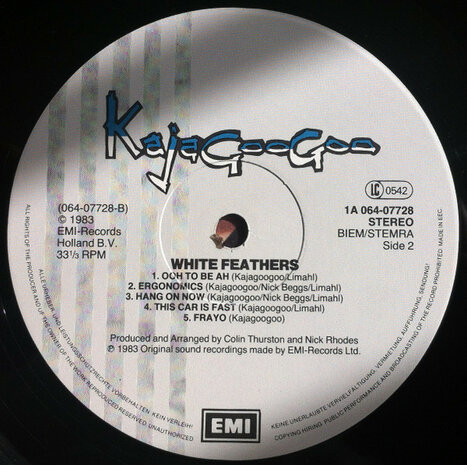 KajaGooGoo - White Feathers (1983)