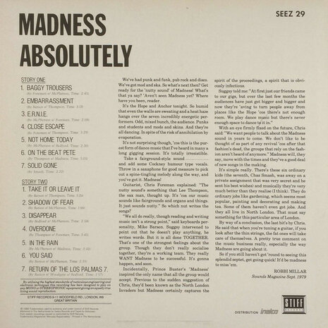 Madness - Absolutely (1980)