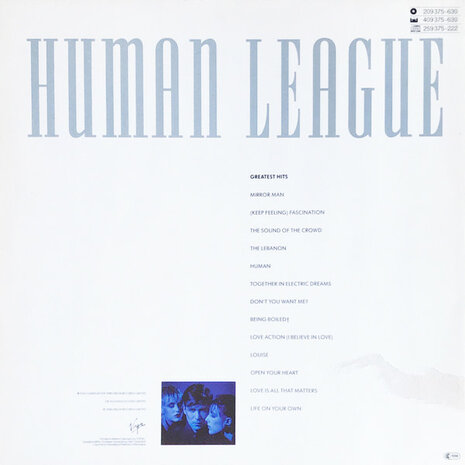 The Human League - Greatest Hits (1988)