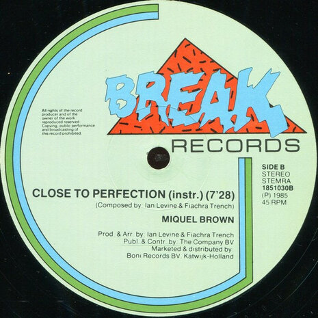 Miquel Brown - Close To Perfection (1985)