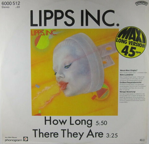 Lipps, Inc. - How Long / There They Are (1980)