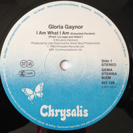 Gloria Gaynor - I Am What I Am (From &quot;La Cage Aux Folles&quot;) (1983)