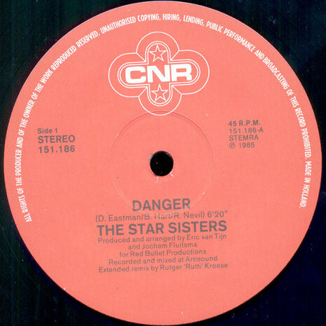 The Star Sisters - Danger (1985)