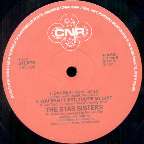 The Star Sisters - Danger (1985)