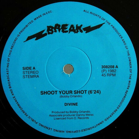 Divine - Shoot Your Shot (1982)