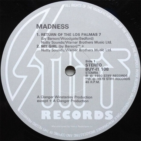 Madness - The Return Of The Los Palmas 7 (1981)