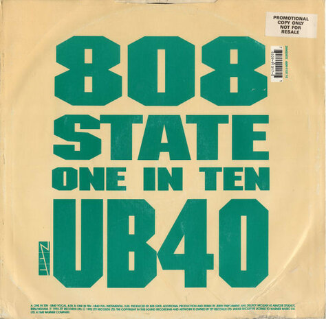 UB40, 808 State - One In Ten (1992)