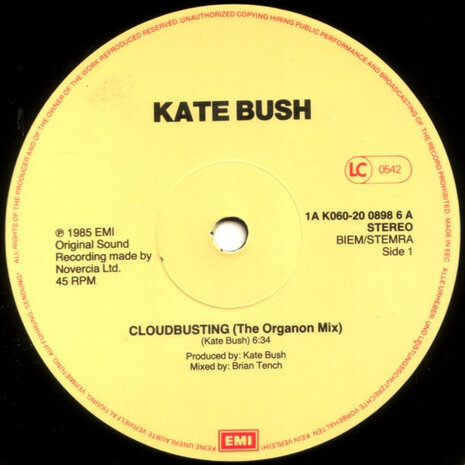 Kate Bush - Cloudbusting (1985)