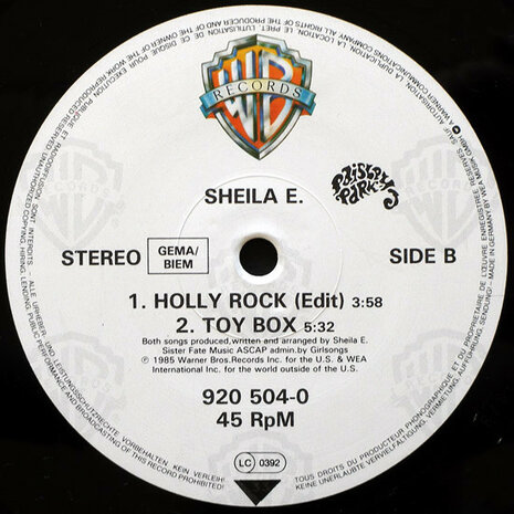 Sheila E. - Holly Rock (1986)