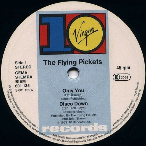 The Flying Pickets - Only You (1983)