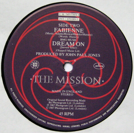 The Mission - Tower Of Strength (1988)