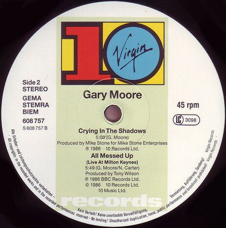 Gary Moore - Over The Hills And Far Away (1986)