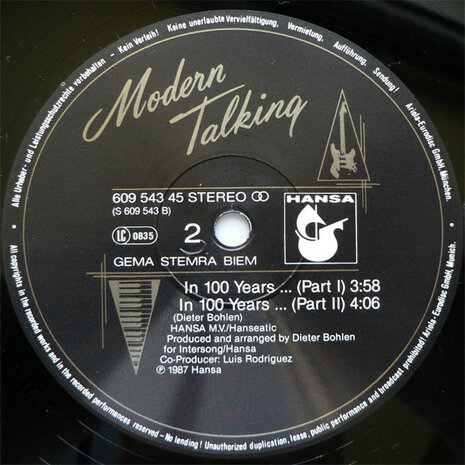 Modern Talking - In 100 Years... (Long Version - Future Mix) (1987)