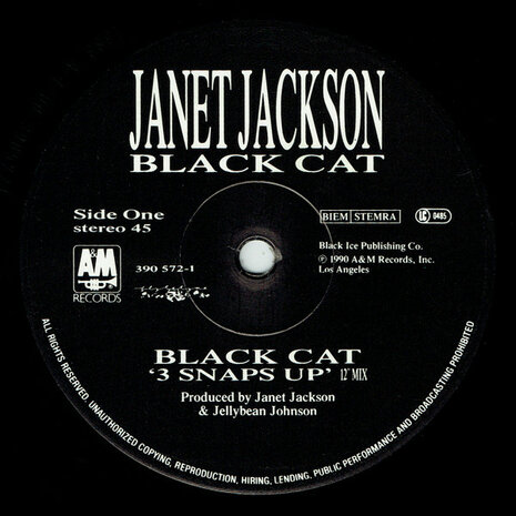 Janet Jackson - Black Cat (1990)