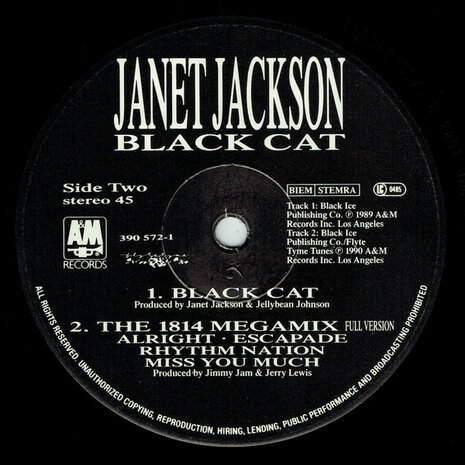 Janet Jackson - Black Cat (1990)