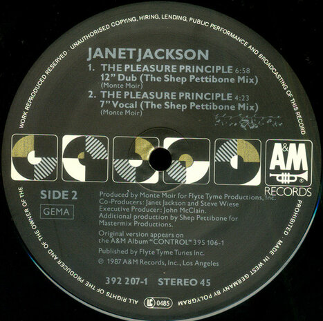 Janet Jackson - The Pleasure Principle (1987)