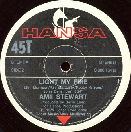 Amii Stewart - Knock On Wood / Light My Fire (1979)