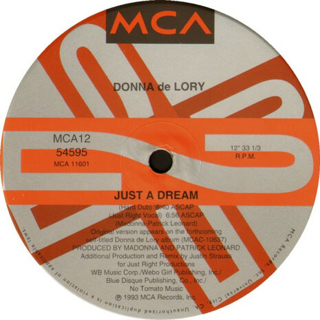 Donna de Lory - Just A Dream (1993)