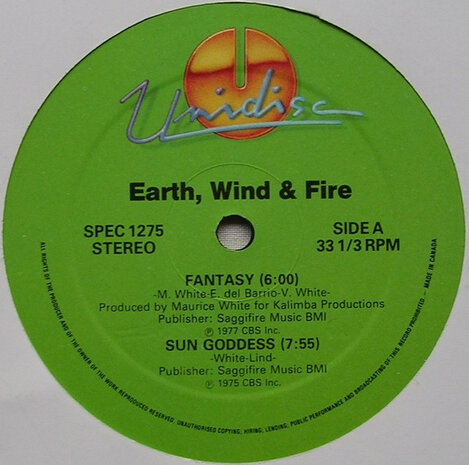 Earth, Wind &amp; Fire - Fantasy / Sun Goddess / Let&#039;s Groove / September (1987)