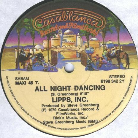 Lipps, Inc. - Funkytown / All Night Dancing (1979)