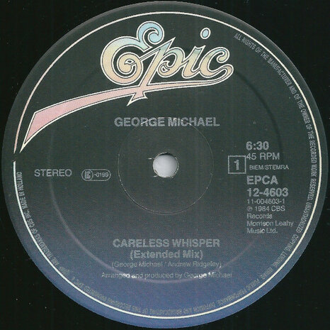 George Michael - Careless Whisper (Extended Mix) (1984)