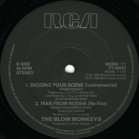 The Blow Monkeys - Digging Your Re-Mix (1986)