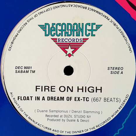 Fire On High - Float In A Dream Of Ex-Tc (1991)