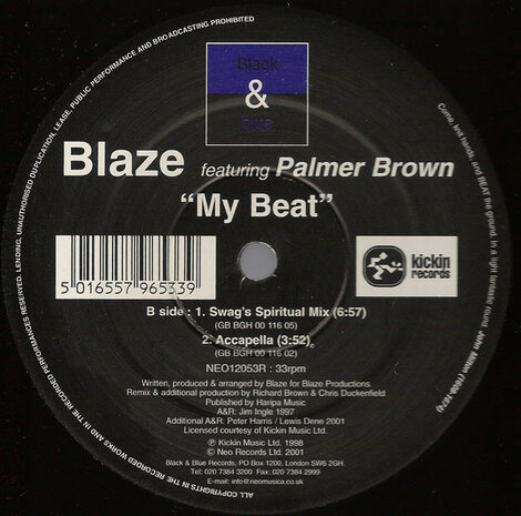 Blaze - My Beat (2001)