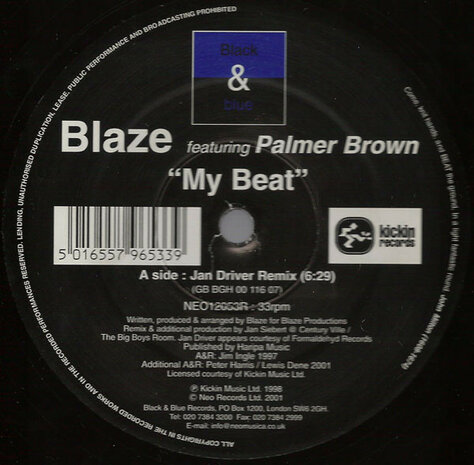 Blaze - My Beat (2001)