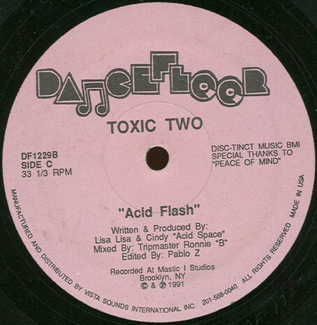 Toxic Two - Rave Generator / Acid Flash (1991)