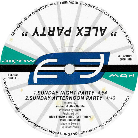 Alex Party - Sunday Night Party (1993)