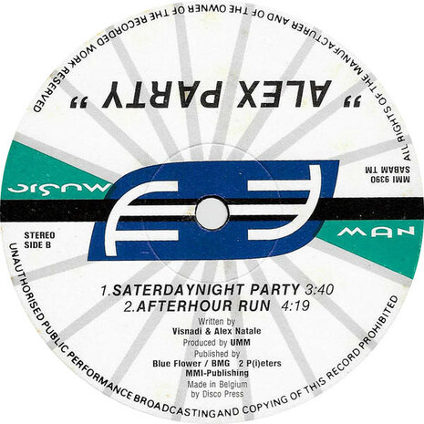 Alex Party - Sunday Night Party (1993)