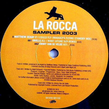 Various - La Rocca Sampler 2003 (2003)