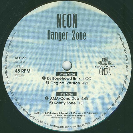 Neon - Danger Zone (1993)