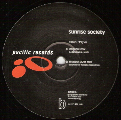 Sunrise Society - Tahiti (1996)