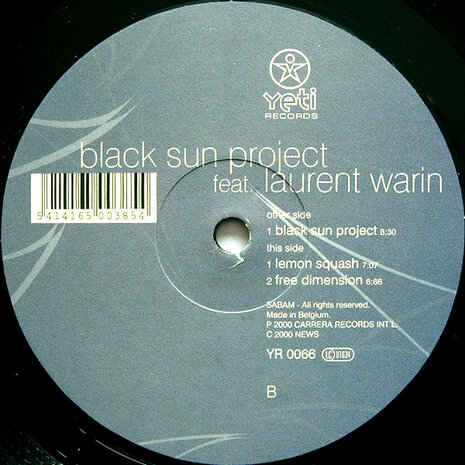 Black Sun Project Feat. Laurent Warin - Black Sun Project (2000)