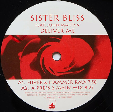 Sister Bliss - Deliver Me (2001)