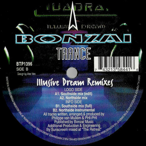 Quadran - Illusive Dream (Remixes By Sunscreem) (1996)