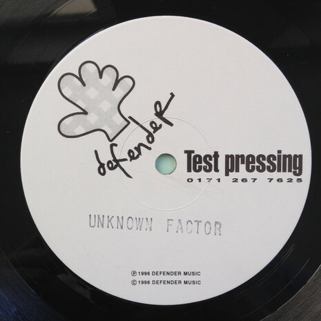 The Unknown Factor - The 4-Track EP / Remix Single (1996)