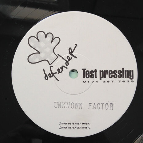 The Unknown Factor - The 4-Track EP / Remix Single (1996)